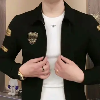 Giacca autunnale e invernale da uomo alla moda Nuova giacca casual Giacca da uomo 1