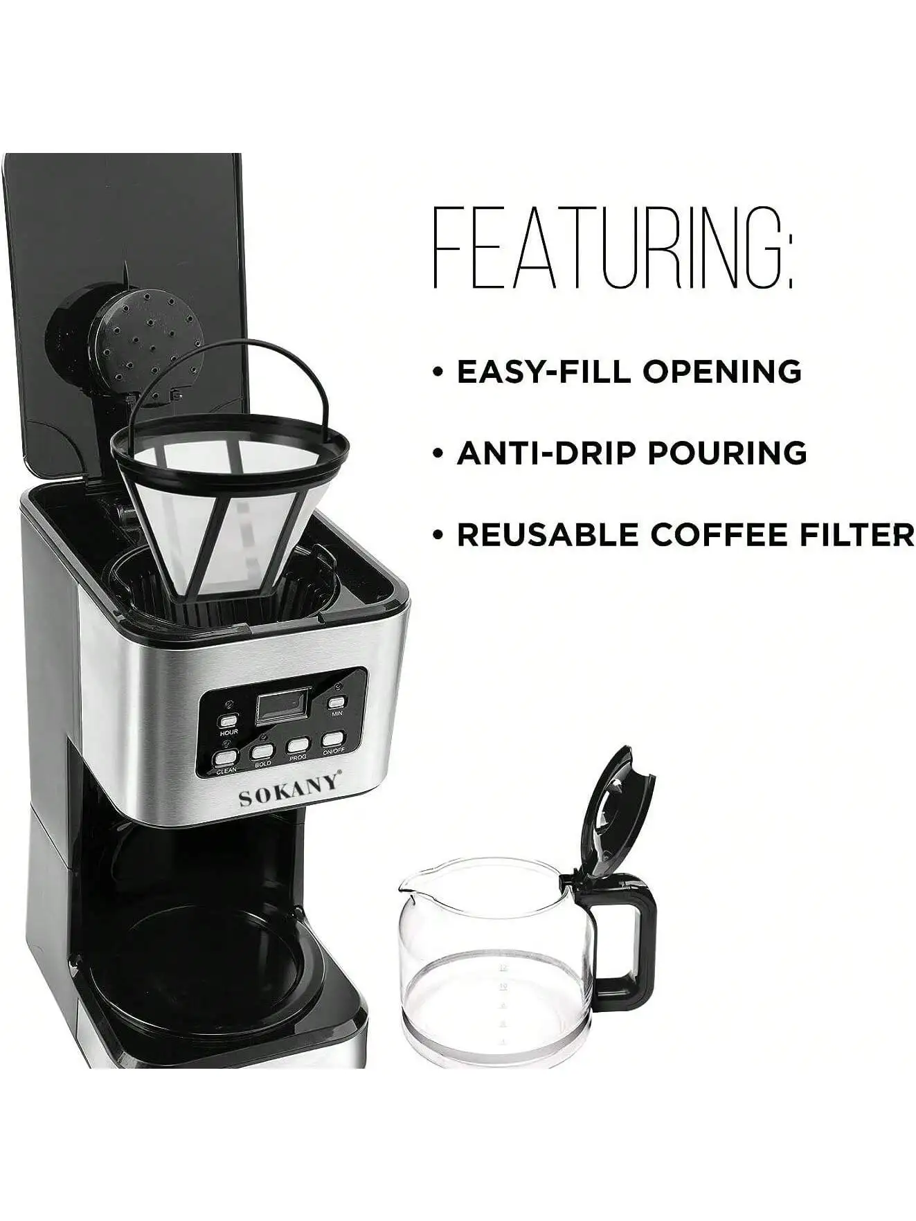 ماكينة صنع القهوة التي تقدم مرة واحدة ، ماكينة صنع...