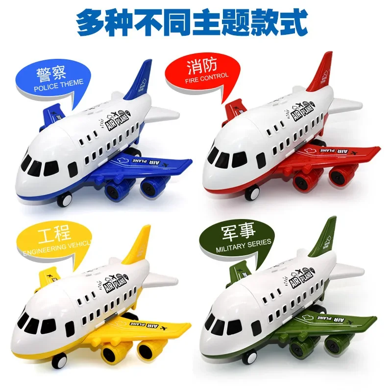 

Simulation Track Inertia Children's Toy Aircraft Large Size Passenger Plane Kids Airliner Model Toy Storage Alloy Car Vehicles