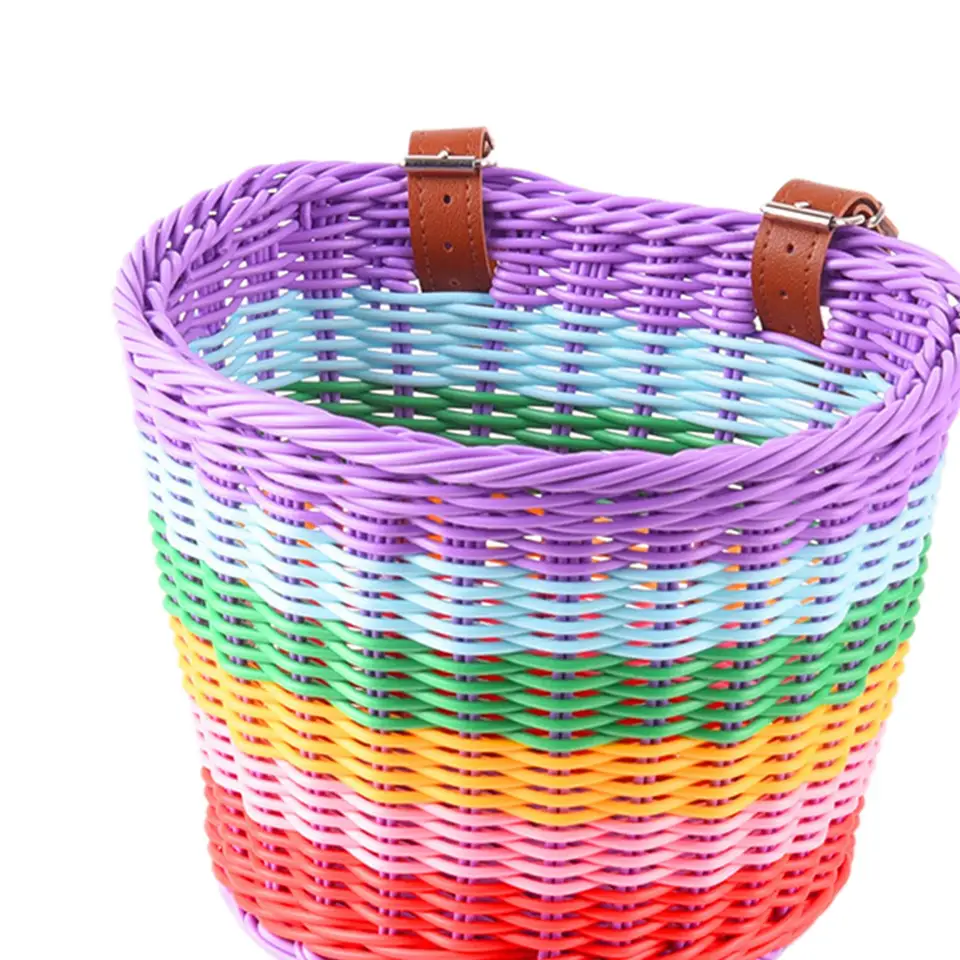 Plastic Bicycles Basket Handlebars Basket Childrens Bicycles Tricycle