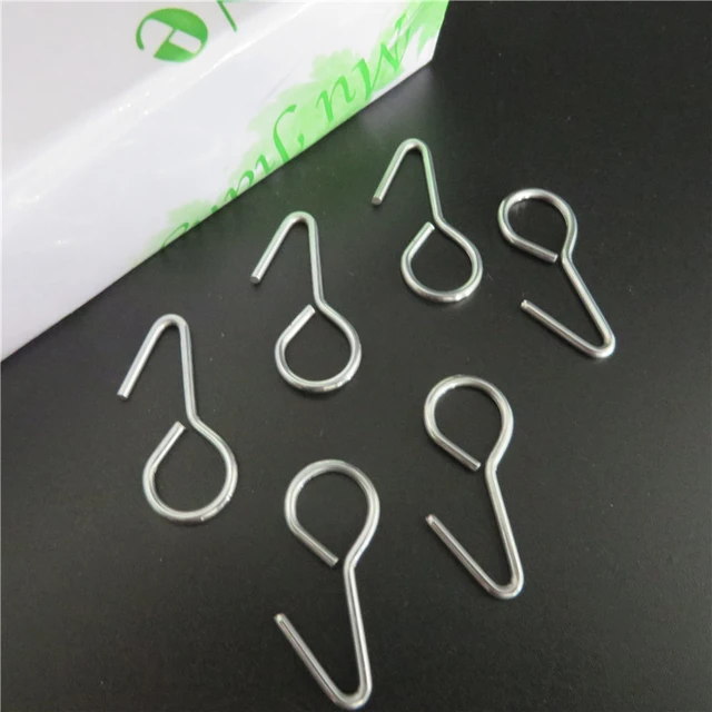 50pcs 1.5cm*28mm Car Seat Hook Metal S-shaped Hook Multi-functional Car  Seat Cover Fixing Hook S Shaped Seat Cover Fastener - AliExpress