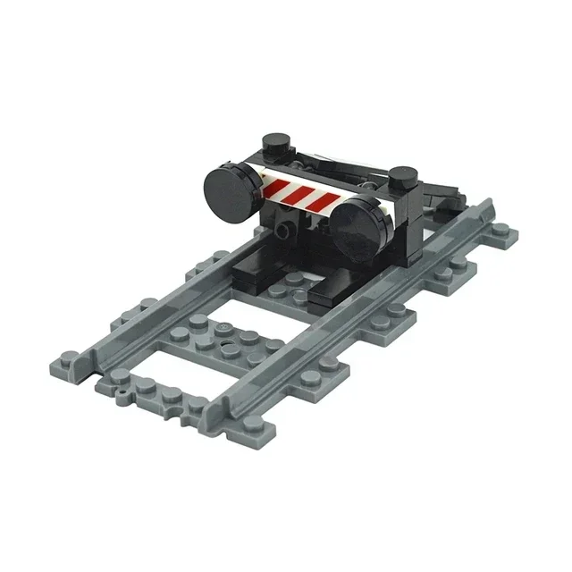 City Train Rail Tracks and Railway Building Block Set - Creative DIY Brick Toys