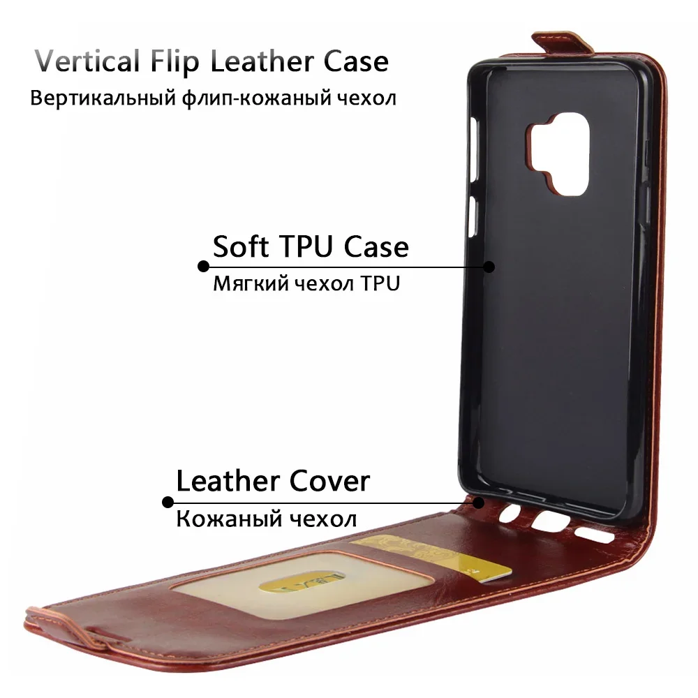Aleta de Couro Vertical para Huawei y9 Prime2023 y7 y6 Pro Y52023 Y9a Y9s Y8s Y8p Y7a Y6p Y5p Case de - Image 6