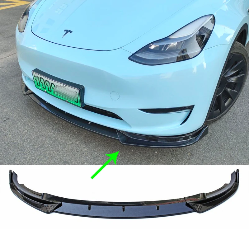 

Комплект переднего корпуса для Tesla Model Y/3, ABS, автомобильный бампер, спойлер, диффузор, сплиттер, губа, Внешние детали