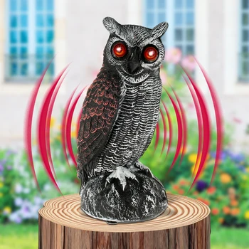Solar Owl Bird Deterrent 1