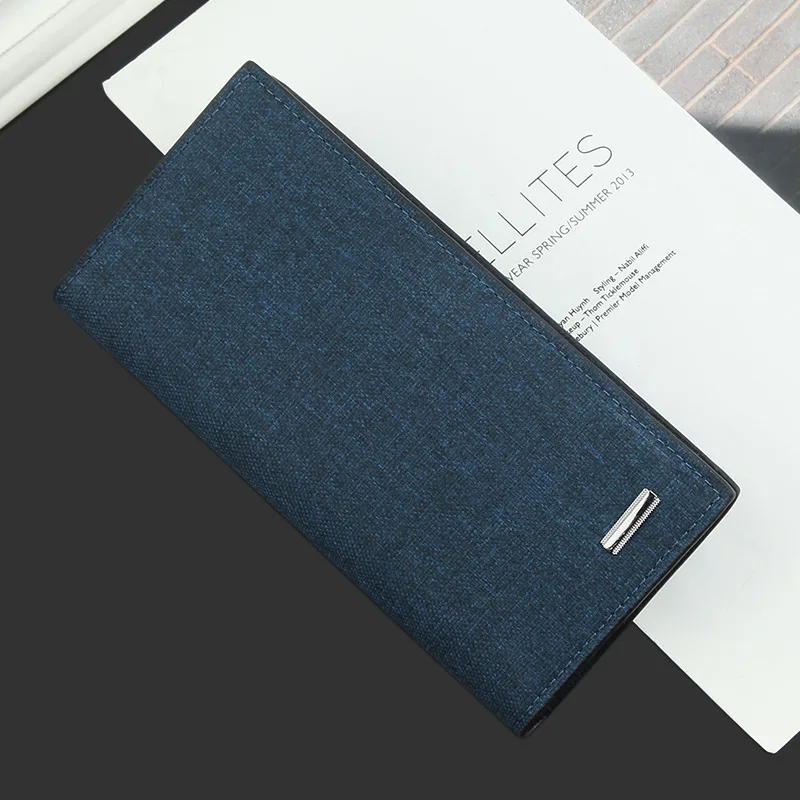 Men's Wallet Long Fashion Men's Magnetic Buckle Plus Envelope Large-capacity Multi-card Pocket Wallet Multi-card Wallet