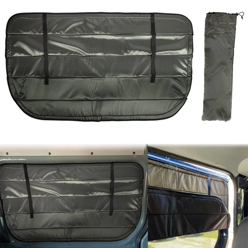 

Insulated Blackout Sliding Door Window Cover for Mercedes-Benz Sprinter Van 2007-2022, Foldable Windshield Sun Shade Cover