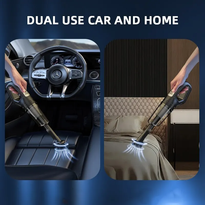 Cordless Handheld Vacuum Cleaner Rechargeable With 3 Suction Heads For Car Pet and Household Cleaners wireless vacuum cleaner,vacuum cleaner,portable vacuum cleaner,handheld vacuum cleaner