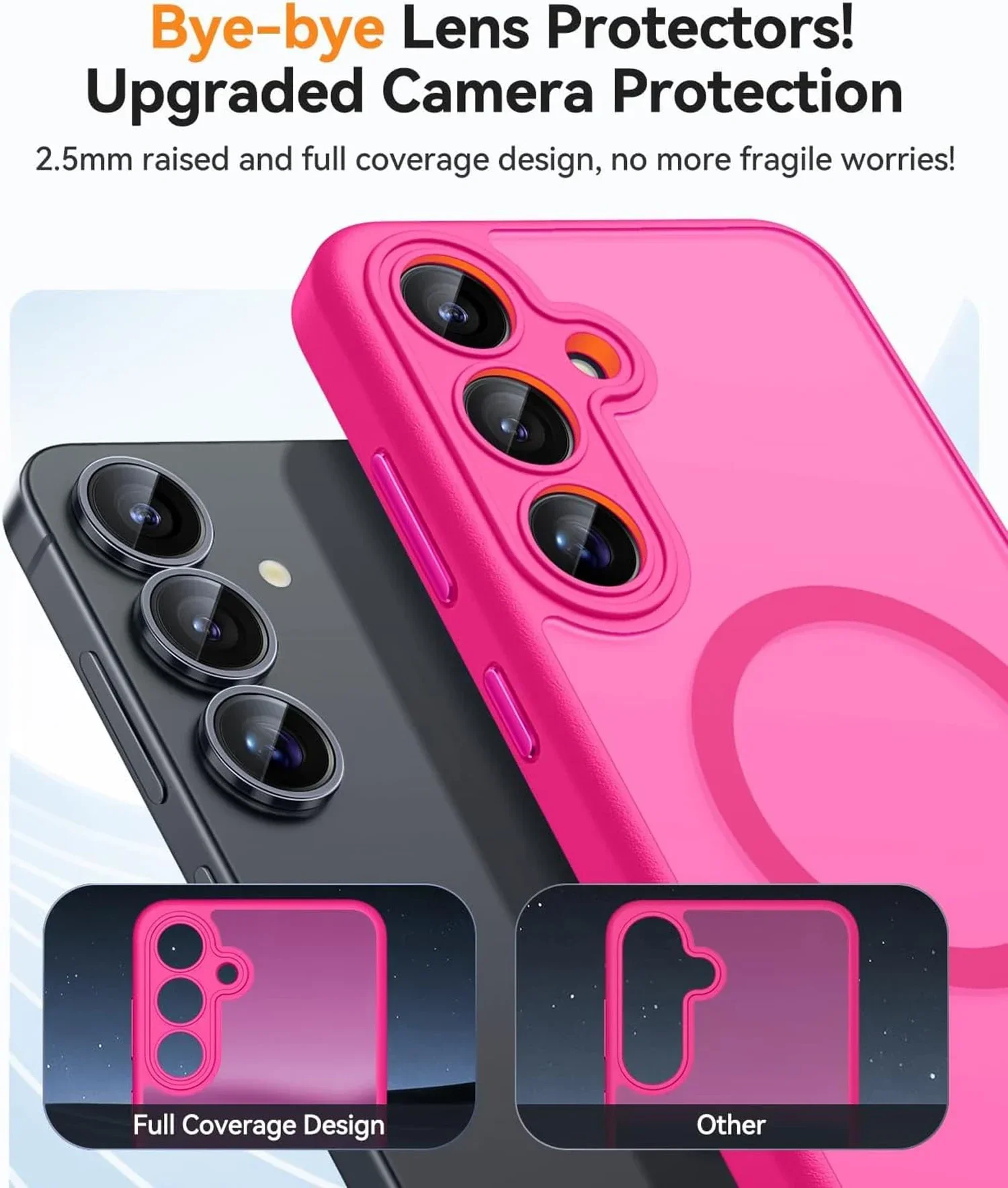 Luxury Matte Translucent Magnetic Wireless Charge Phone Case with Magsafe Cover