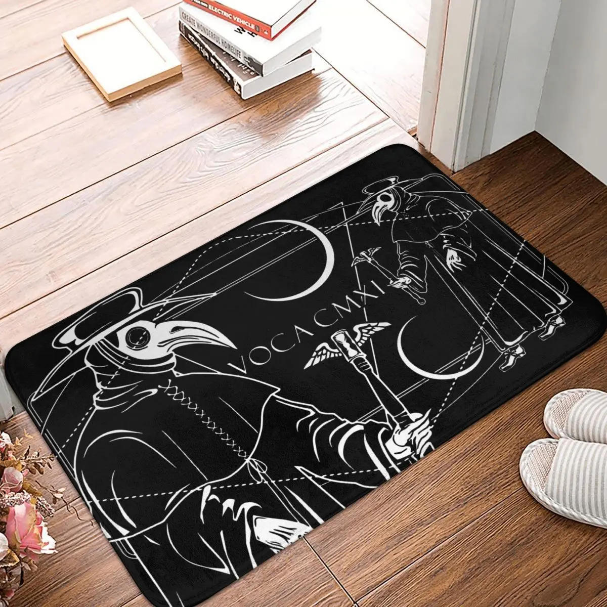 

Goth 1980s Subculture Rock Romance Anti-Slip Doormat Kitchen Mat Save People Hallway Carpet Welcome Rug Indoor Decorative