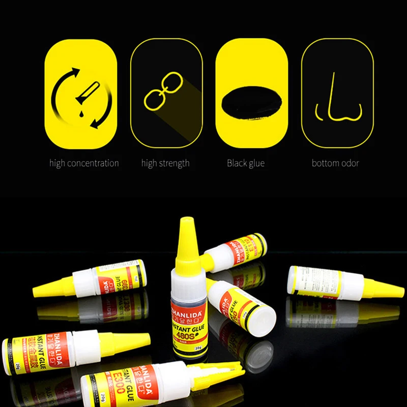 

Клей резиновый мгновенный черный для ремонта шин, 480S