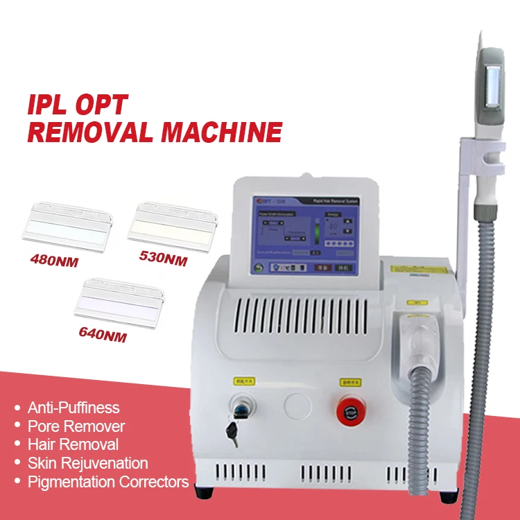 

IPL OPT Hair Removal Machine By UPS/DHL Express Shipping Permanent Depilation Painless Laser Skin Rejuvenation Beauty Epilator