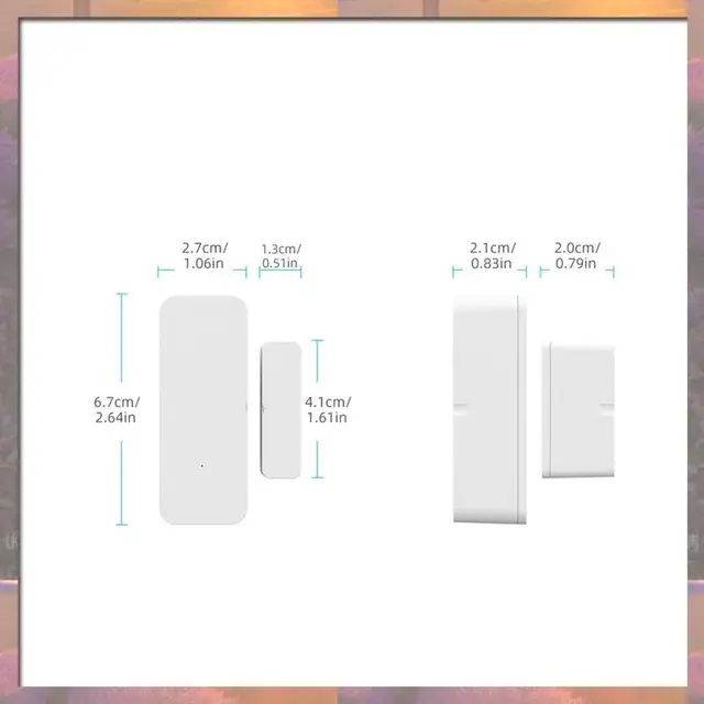 Top Sale TUYA WIFI Enabled Smart Sensor For Door And Window, Wireless Alarm System For Home Security 6