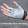 WEST BIKING Cycling Gloves Cool Spider Pattern Half Finger Summer MTB Road Bike Gloves Half Finger Touch Screen Sports Gloves 4