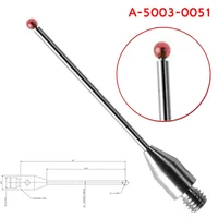 For EDM Processes Micrometer Probe CMM Styli For Precision Measurement EDM Processes Fine Surfaces Lightweight 1