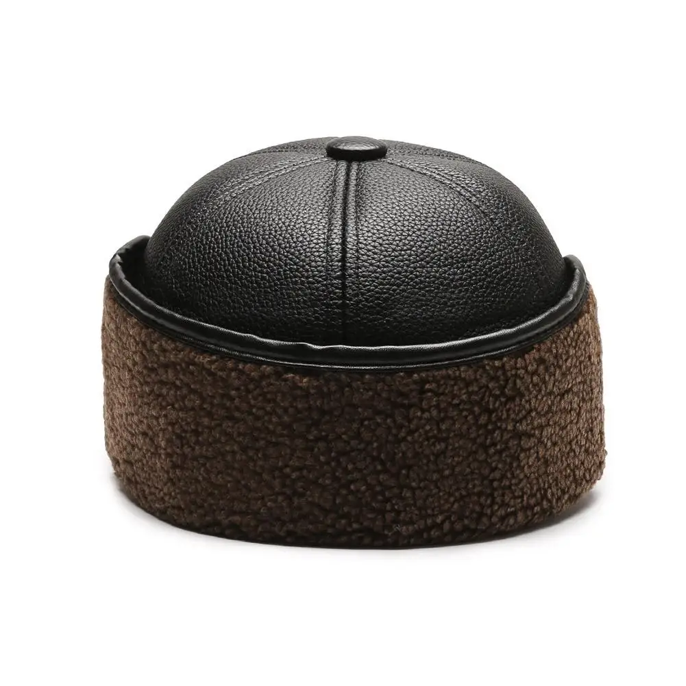 Wintermütze für Herren, winddicht, wasserdicht, Outdoor-Wintermütze, Entenschnabel-Design, Wintermütze für ältere Menschen, ohne Bügel, Komfort für den ganzen Tag – Detail 9