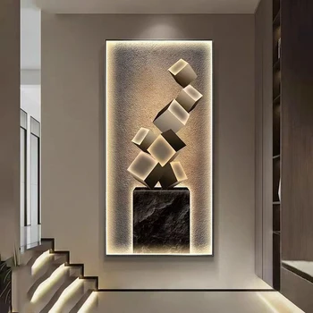 Modern Creative Luminous Mural Lamp For Bedroom, Study, Living Room, Staircase And Room Decoration, Led Wall-mounted Lamp.