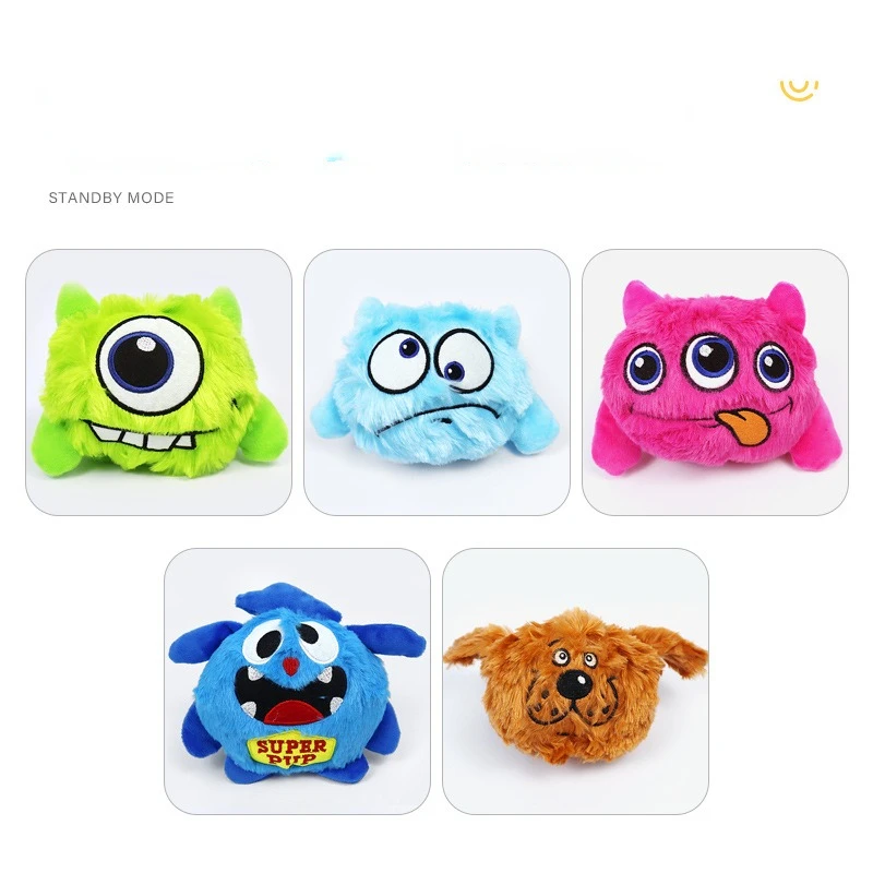 Interactive Plush Dog Toys Wiggles Vibrates Barks Dog Toy for Boredom  Stimulating Play Simulated Puppy Toys for Small Medium Dog - AliExpress