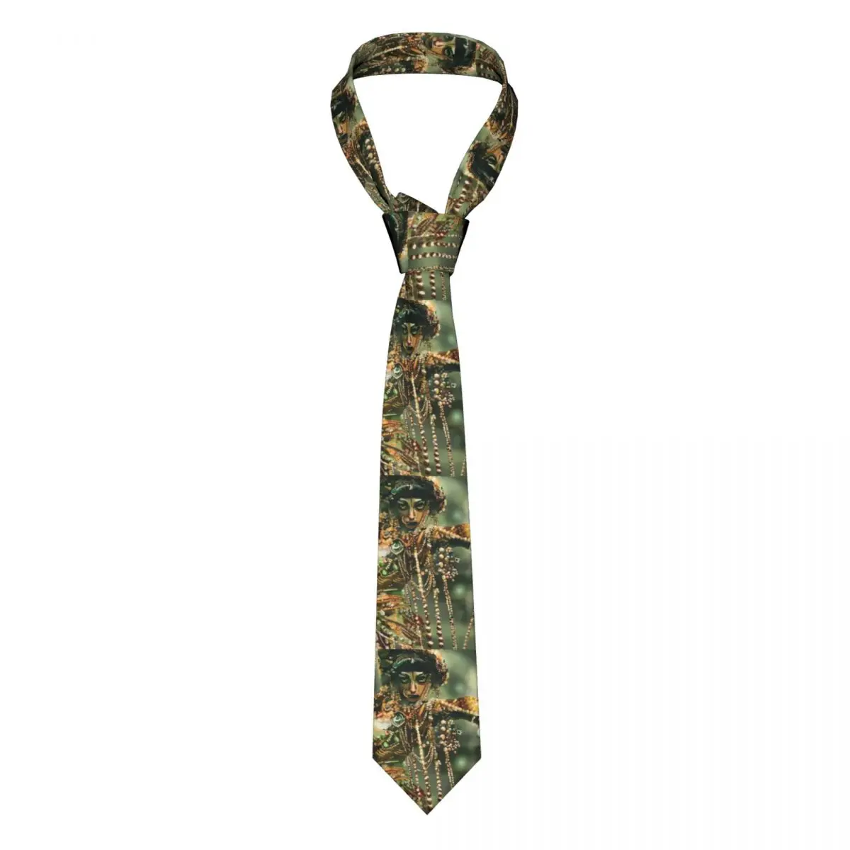 

Jibaro Oil Paint Tie Love Death Robots Gift For Man Neck Ties Pattern Blouse 8CM Business Cravat