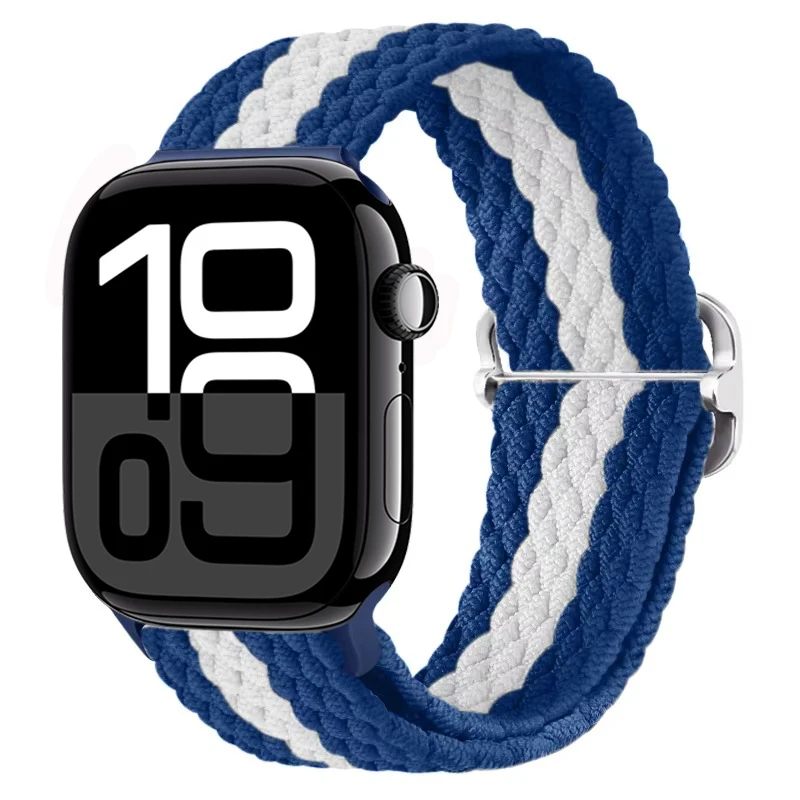 Premium Nylon Braided Strap for Smartwatch - Durable and Stylish Bracelet Design