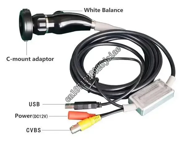 

hot sale portable Endoscope system with BNC AV USD cable for TV computer surgical ENT factory cheap price