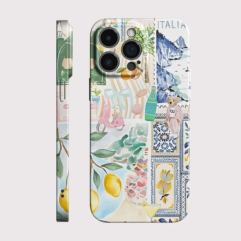 Creative Pattern Hard Cover Case