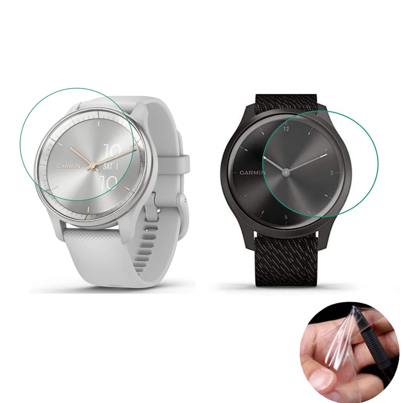 

Мягкая защитная пленка из ТПУ для смарт-часов Garmin Vivomove Trend/Sport/3/3S/Style/Luxe HR, защита экрана смарт-часов, 5 шт.