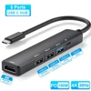 USB 3.0 HUB PD 100W 4K 30Hz USB C HUB Multi USB Splitter Power Adapter USB 3.0 Multiple Expander For HUAWEI Xiaomi Macbook 1