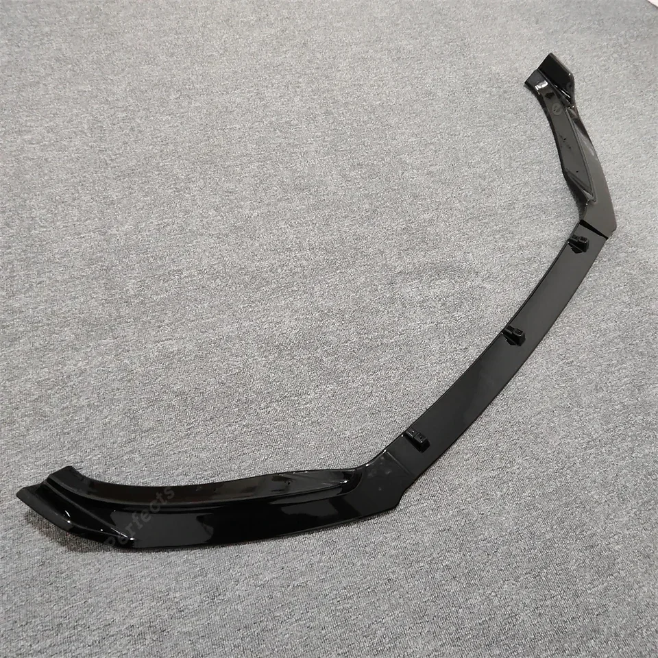 For VW Passat B8 2014 2015 2016 2017 2018 2019  Front Bumper Lip Splitter Spoiler Protector Body Kit Car Accessories Gloss Black