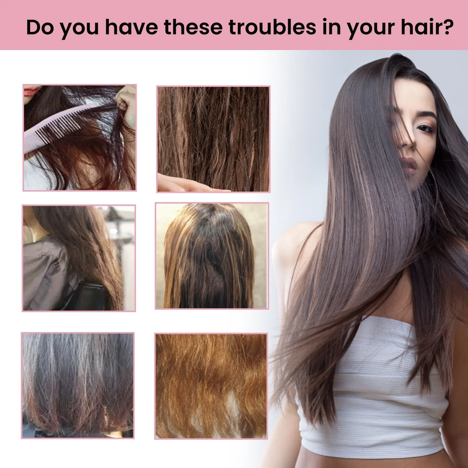 150ml Straightening Hair Care Cream Hair Comb Straightening Cream Smooth Nourishing Dry