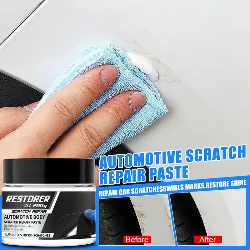 

200g Car Scratch Wax Remover Car Body Grinding Compound Paste Auto Scratch Cracks Rips Paint Repair Cream Pastes Cleaner Agent