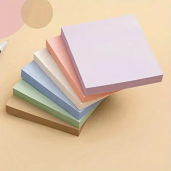 1pc/3pcs 100Sheets Morandi Sticky notes Pads Posits Stationery Paper Stickers Posted It Memo Notepad Notebook School Office