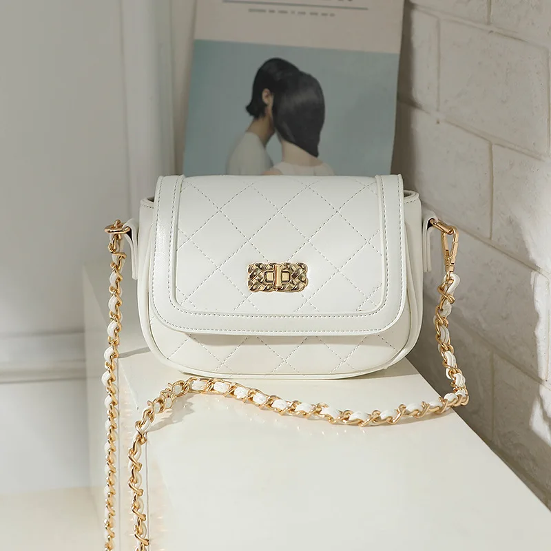 

Wholesale New Trendy Women's Bags 2023 Small Bag Women's Fashion Shoulder Bag Korean Style Rhombus Women's Bag Messenger Bag