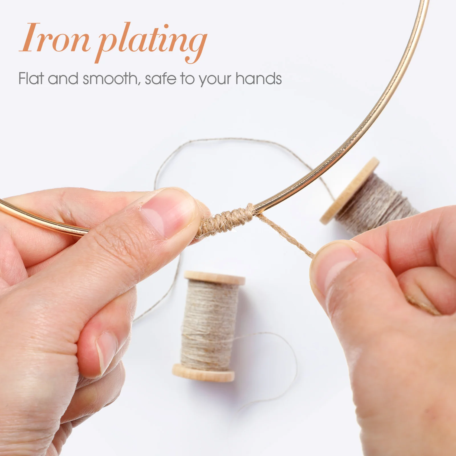 10pcs 16cm Simple Dreamcatcher Round Silver Metal Ring for DIY dreamcatcher ring metal dreamcatcher ring 3
