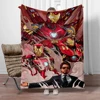 Iron Man Marvel Avengers  printed flannel thin blanket.Four seasons blanket.for sofa, beds, living room, travel picnic blanket 2