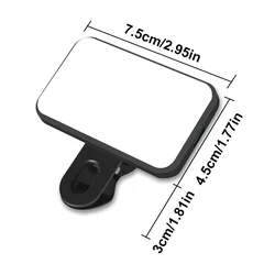 Portable Rechargeable LED Mini Selfie Light with Adjustable Brightness (01)