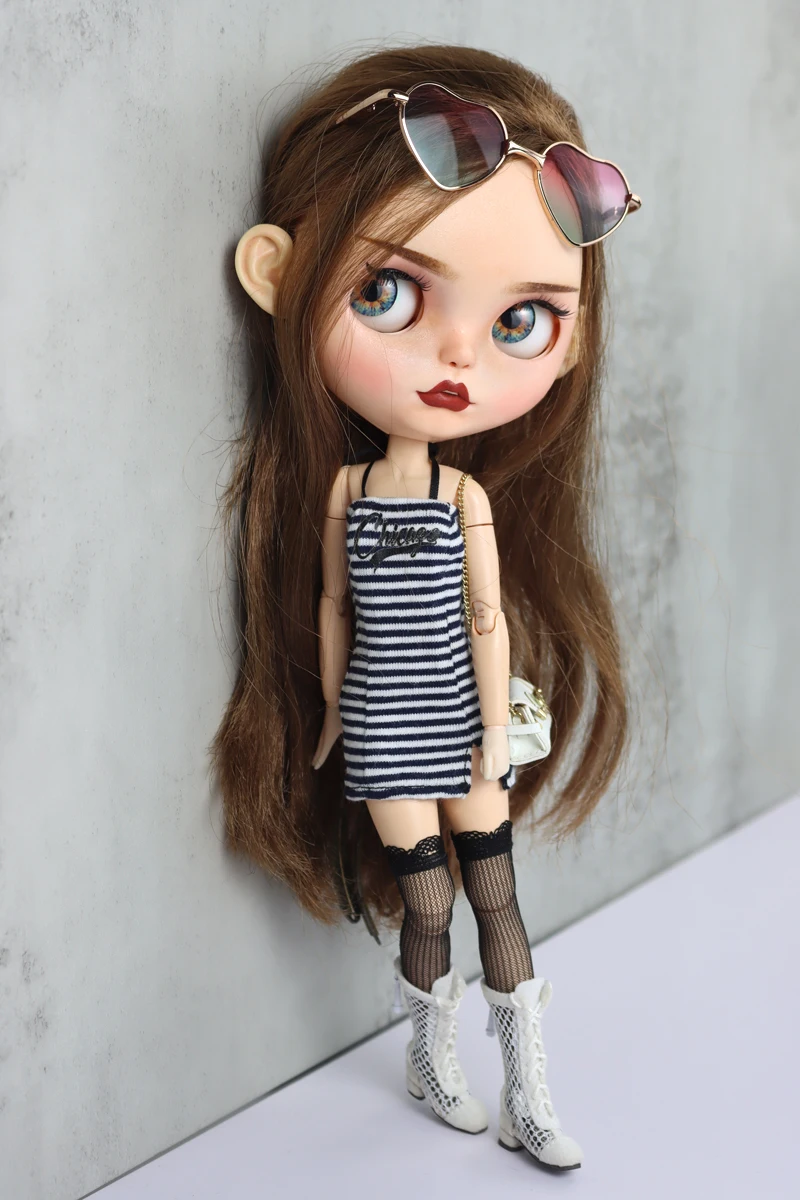 Blythe Doll Clothes Base Shirt OB24 Azone Clothes Toys Accessories