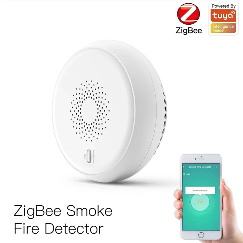 glomarket-tuya-smart-zigbee-smoke-detector-fire-alarm-sensor-detector-home-security-system-app-control-smoke-sensor