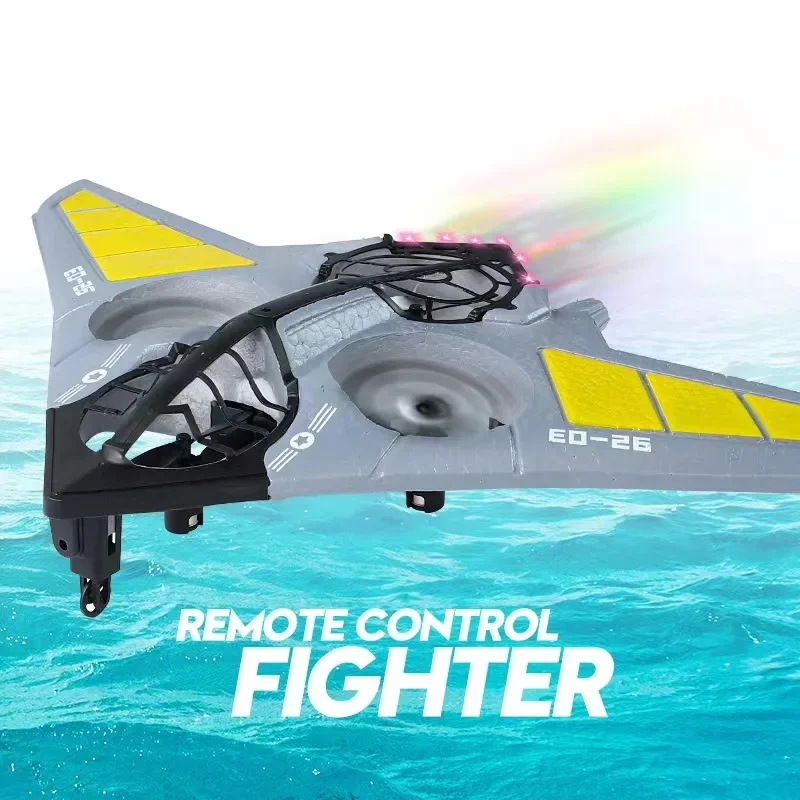 E0-26 Four-rotor Drone RC Aircraft fighter aircraft model glider foam drone children primary boy toy plane Birthday presenttoy 4