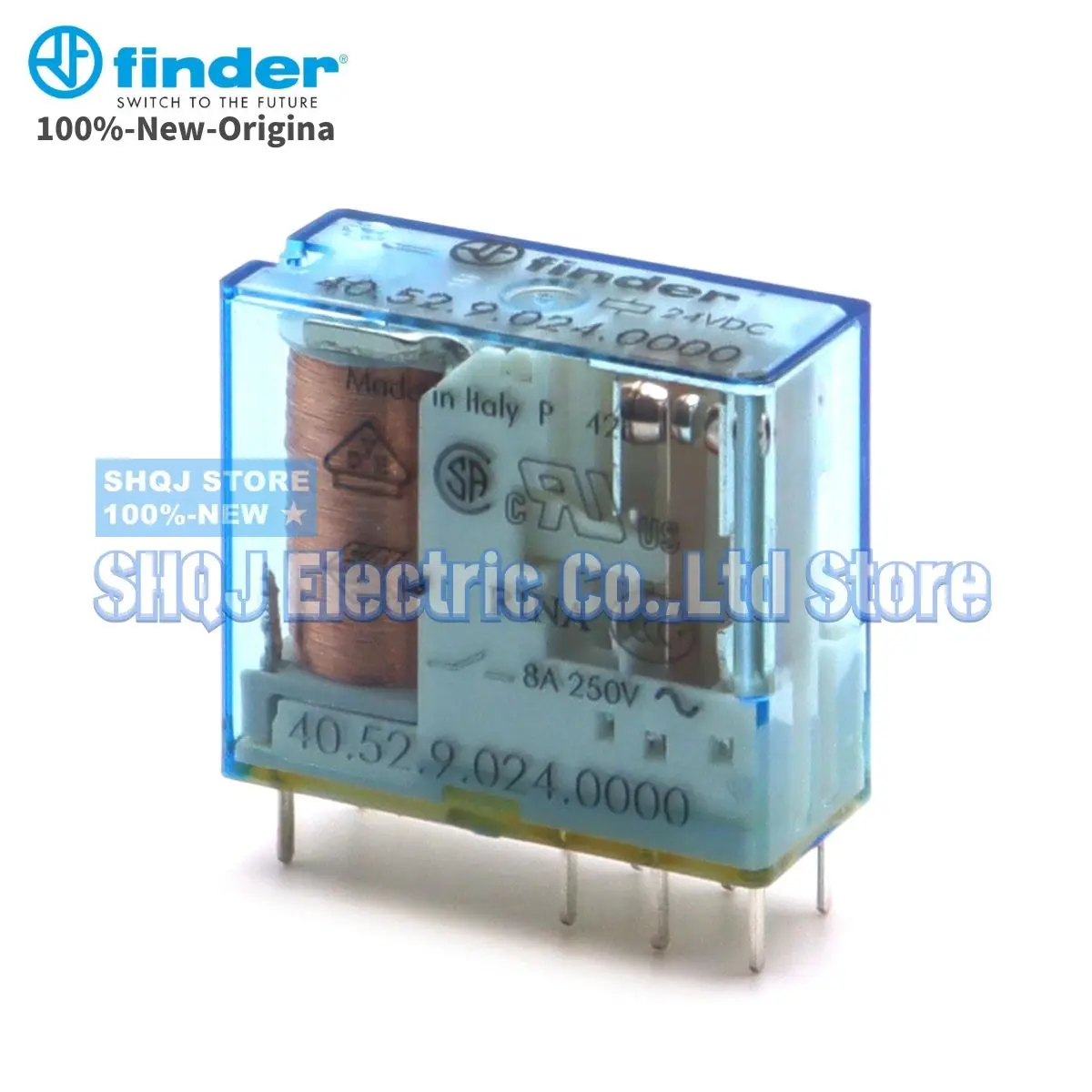 Acquista Finder 41.52.9.024.0000 Relè Per PCB 24 V/DC 8 A 2 Scambi 1 Pz. Da - Foto 8