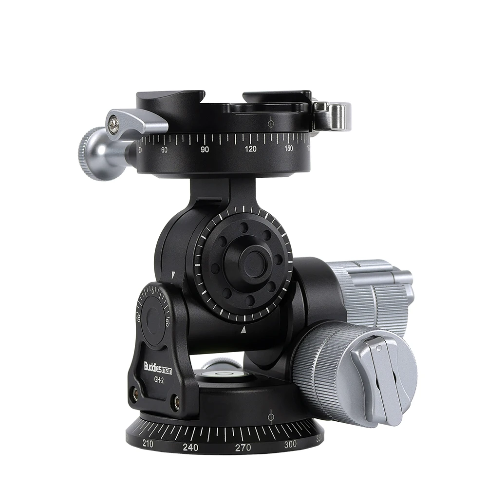 BuddiesmanGH23WayGearedTripodHeadPrecisionTuning3AxisMacro