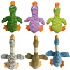 Cute Plush Dog Toys Pet Duck Squeak Toy for Puppy Sound Wild Goose Chew Toy for Small Middle Large Dogs Teeth Cleaning 2
