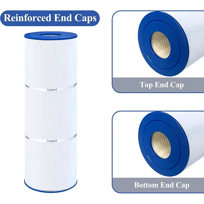 Pool Filter Cartridge 4 Pack Cryspool Compatible with Clean & Clear Plus 320, PCC80-PAK4, R173573, CCP320, C-7470