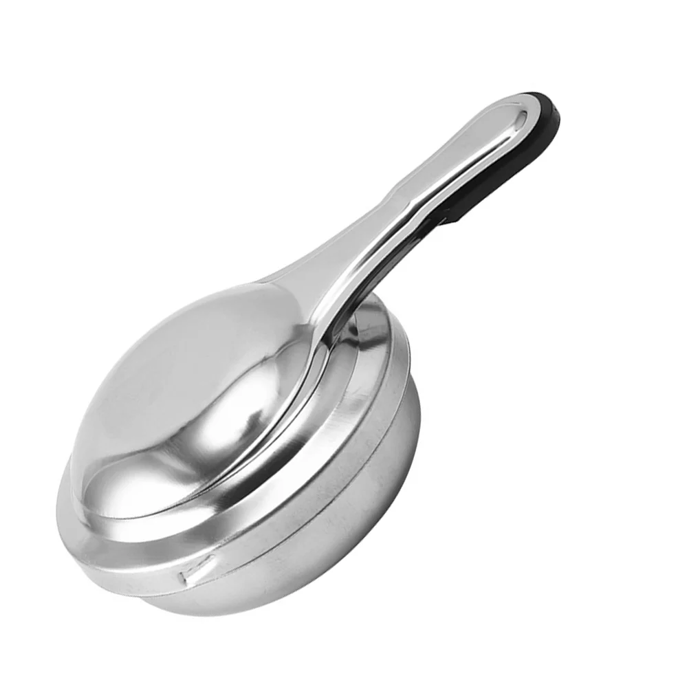 Mini Hotpot Cookers Heat Chocolate Melting Pan Small Fondue Warmer Silver Stainless Steel Portable Camping Mini Pot