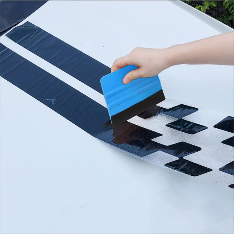 Car Film Scraper Car Vinyl Scraper Car Wrapping Tools Automotive Film Tools Vinyl Squeegee 1/5pcs Car Film Scraper Vinyl Wrap Film Card Squeegee for Auto Foil Wrapping