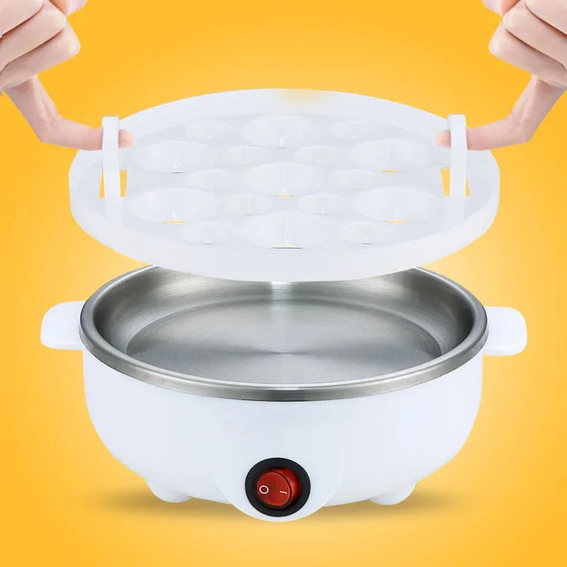 Household Small Egg Cooking Machine Universal 1-14 Egg Heater Kitchen Steamed Custard Breakfast Machine 1 Piece