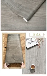 Wood Grain Vinyl Contact Paper for Home Renovation - Self - Adhesive & Waterproof Decor (South Elm)