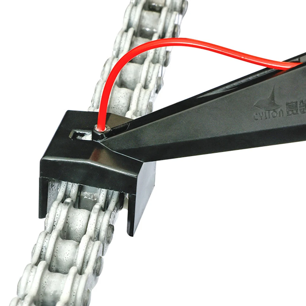 1-10 PCS Motorcycle Chain Lube Oiler Tool Mess-Free Chain Wax Chain Cleaner Attachment Motorcycle Chain Oil for Motorcycles Bike