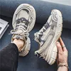 Fashion Men's Shoes Mesh Breathable Casual Shoes Designer Platform Sneakers Comfort Running Shoes Men Trainer Tenis Masculino 1