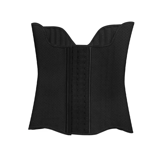 Corset d'entraînement de taille en Latex pour femmes, 25 os en acier, aile d'ange, pour façonner le corps Abdominal, Contraction après l'exercice de Fitness